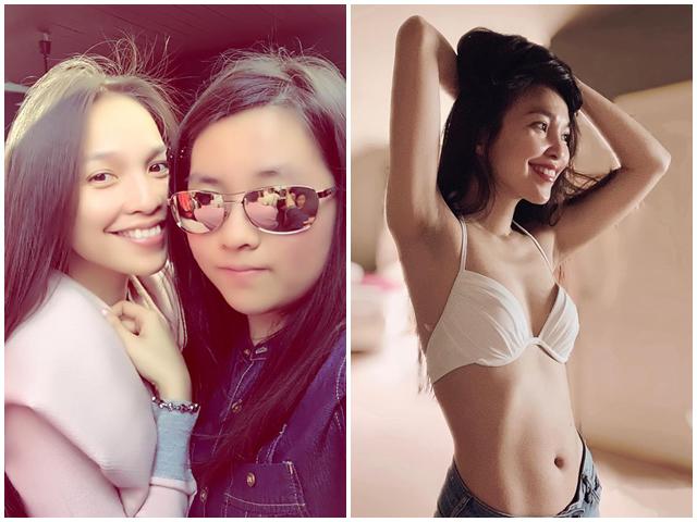 Con lớn phổng, mẹ U40 vẫn chăm diện đồ gợi cảm trẻ bằng nửa số tuổi