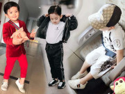 Thời trang - "Rich kid" đây rồi, mới 3 tuổi con trai Khánh Thi có cả kho đồ hiệu sành điệu bậc nhất