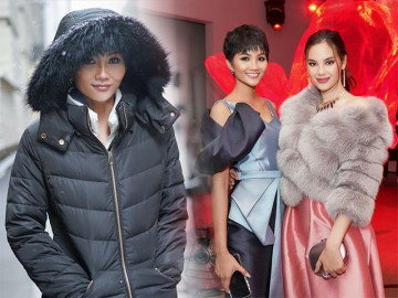 Hoa hậu đẹp nhất thế giới H'Hen Niê được săn đón như ngôi sao tại NYFW 2019