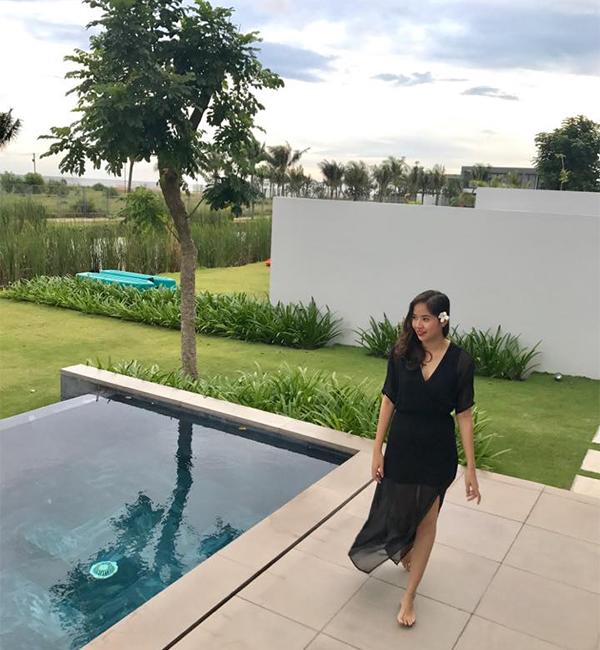 song kin tieng voi chong doanh nhan, a hau kieu khanh lai khong he giau chuyen 2 lan bau bi - 7