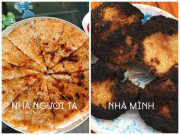 Bếp Eva - Bắt chước làm bánh chưng rán nước lọc, chị em cười ra nước mắt vì thành phẩm