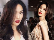 Làm đẹp - Không phải nude hay hồng, đỏ chính là màu son giúp “môi thâm” Lan Khuê lên đời nhan sắc