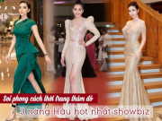 Thời trang - Kỳ Duyên, Mỹ Linh, Tiểu Vy: "Cuộc chiến" đọ sắc vóc với váy áo trên mặt trận thảm đỏ