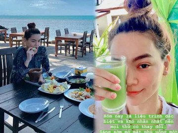 Hồ Ngọc Hà than thở "ăn như chết đói” sau chuyến detox thải độc dài ngày ở Thái Lan