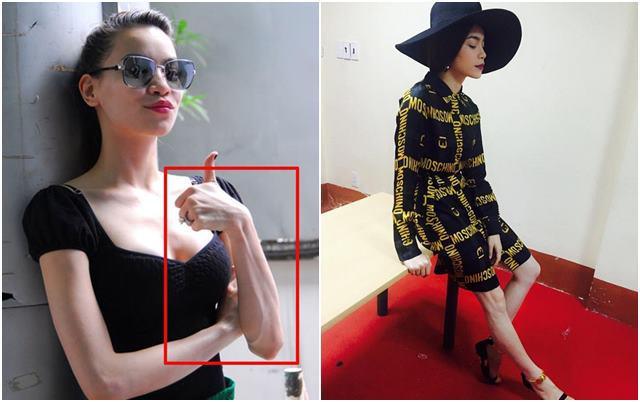 Là 2 biểu tượng nhan sắc nhưng Hà Hồ, Hà Tăng cũng có lúc gầy nhẳng như amp;#34;xác veamp;#34; - 12