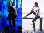 Làm đẹp - Là 2 biểu tượng nhan sắc nhưng Hà Hồ, Hà Tăng cũng có lúc gầy nhẳng như "xác ve"