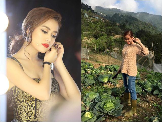 Vực dậy sau scandal chấn động, Hoàng Thùy Linh giản dị trồng rau, nuôi gà trong nhà triệu đô