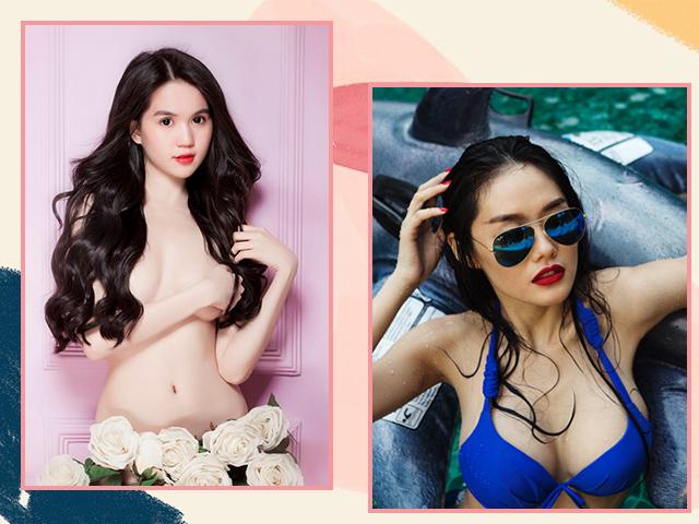 Xếp hạng những mỹ nhân có vòng 1 đẹp nhất Vbiz, Ngọc Trinh chưa phải là nhất