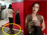 Thời trang - Muôn kiểu hậu trường: H’Hen Niê đu cây, photo phải đứng lên ghế để chụp ảnh Mai Phương Thuý