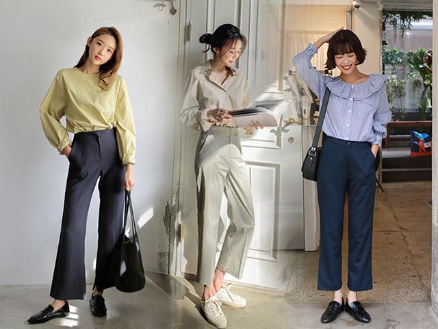 Vẫn sành điệu lại còn thừa thanh lịch, sắm quần âu mà không biết 3 combo này thì cũng phí