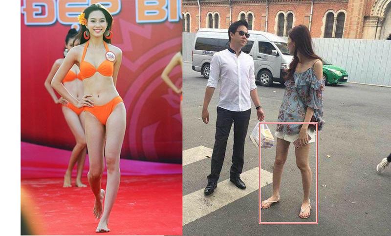 Hồ Ngọc Hà, Ngọc Trinh, Nhã Phương có đôi chân xấu thảm hại khi thiếu Photoshop - 5