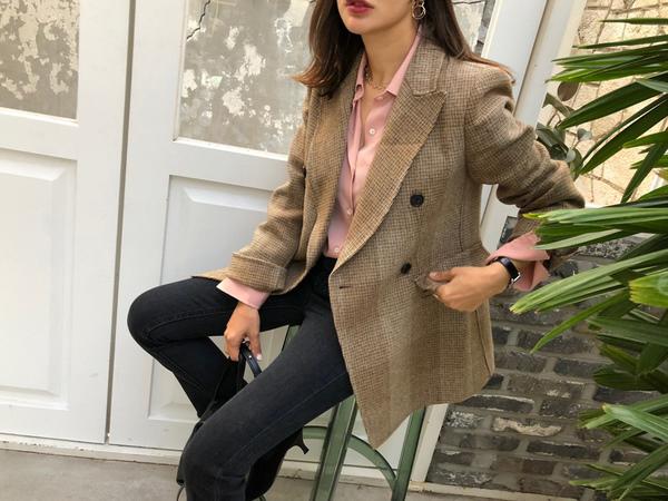 Áo len không được áo cộc không xong, nhất định diện áo blazer theo 2 combo này ngày trở gió - 7
