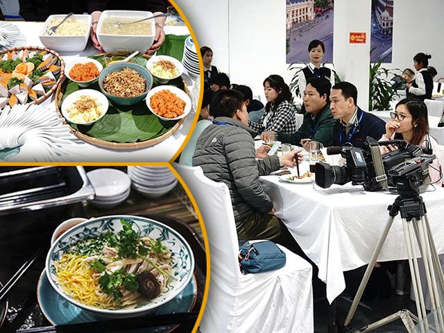 Cận cảnh các món ăn siêu hấp dẫn của PV tại Hội nghị Thượng đỉnh Mỹ - Triều