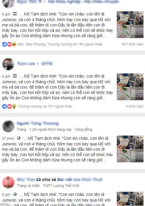 Mẹ bỉm sữa ôm con đi dọc máy bay để gửi thư, đọc nội dung ai cũng giật mình - 3