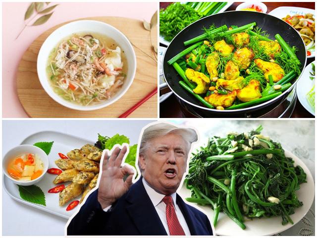 Thực đơn bữa trưa TT Nguyễn Xuân Phúc mời tổng thống Donald Trump: Giản dị như cơm nhà