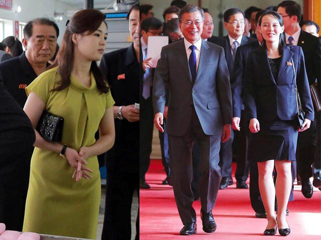 Phong cách đối lập nhưng đều được ngợi ca của phu nhân ông Kim Jong Un và em chồng