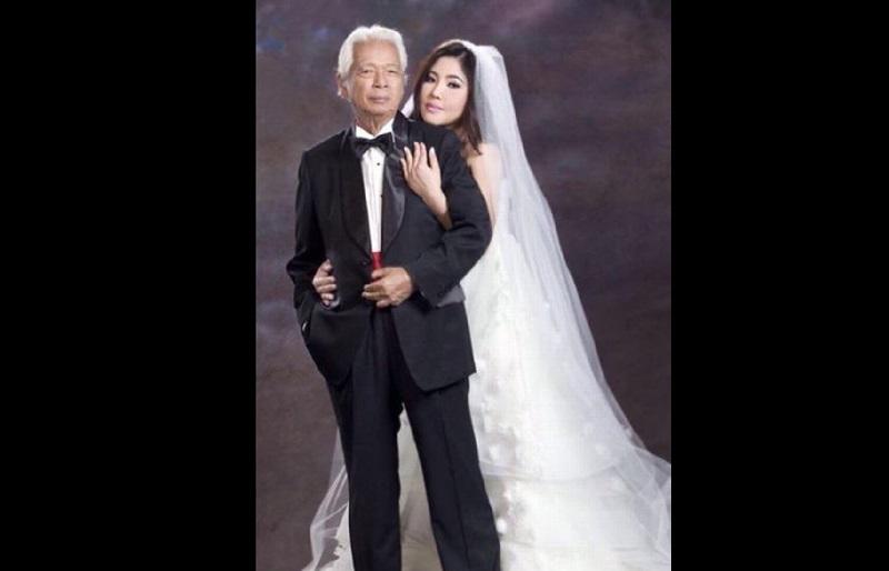 Chalong Pakdivijit năm nay vừa bước sang tuổi 86, từng là một đạo diễn phim hành động nổi tiếng của Thái Lan. Năm 2014, ông gây bất ngờ khi tuyên bố kết hôn với nữ doanh nhân xinh đẹp kém mình 46 tuổi.
