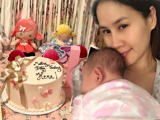 Thân Thúy Hà hé lộ thêm điều quan trọng về con gái mới sinh