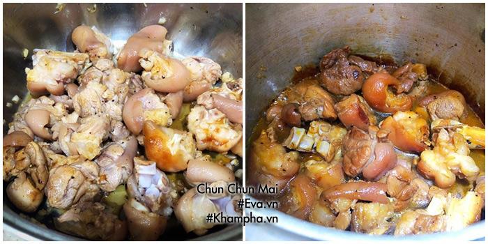 gio heo kho nuoc dua dai gion, dam da bao nhieu com cung het - 3