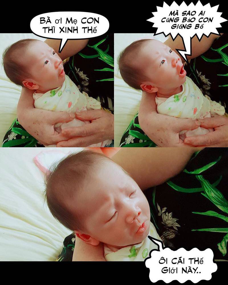 Nghi JustaTee trang điểm mắt cho con gái 5 tháng, dân mạng nói gay gắt - 10