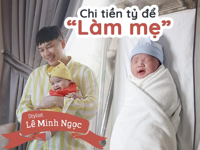 Chi tiền tỷ để làm mẹ, stylist Lê Minh Ngọc bật khóc khi em bé không có tim thai
