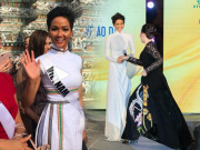 Thời trang - Hoa hậu đẹp nhất thế giới H'Hen Niê vui mừng vì được mẹ nuôi tặng áo dài trong dịp 8/3