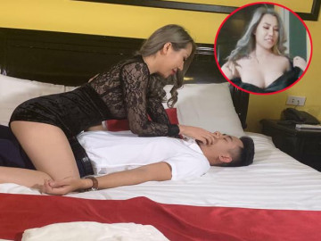 Quyến rũ chồng của Linh Miu, nữ y tá để lộ gần hết bầu ngực trước ống kính