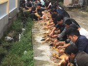 Bếp Eva - Đám cưới quê 20 "đầu bếp làng" mổ gà, dân tình hài hước: "2 người sướng, cả họ khổ lâu"