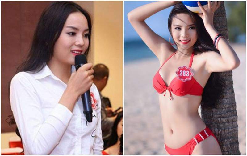 Đăng quang HHVN năm 2014, Kỳ Duyên còn đạt thêm giải thưởng phụ Người đẹp biển trong cuộc thi Hoa hậu Việt Nam 2014 với số đo 3 vòng cực chuẩn 86-63-91. Thế nhưng không phải ai cũng biết trước đó, cô nàng từng nặng tới 70kg.

