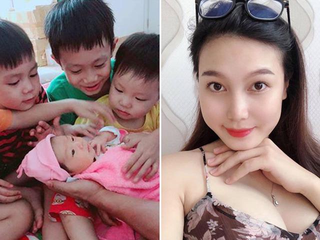 Mẹ 26 tuổi đã 5 lần sinh nở: Sinh nhiều con nhưng không bỏ bê bản thân
