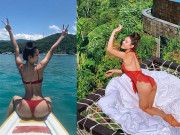 Thời trang - Phương Trinh Jolie thiêu đốt ngày hè với bikini 2 mảnh mỏng manh