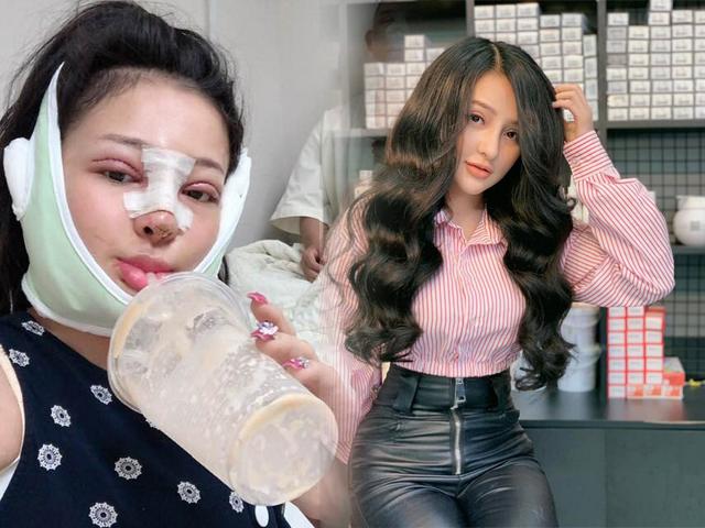 Selfie bên bạn trai với khuôn mặt băng bó chằng chịt, Ngân 98 cũng mới lên đời nhan sắc?