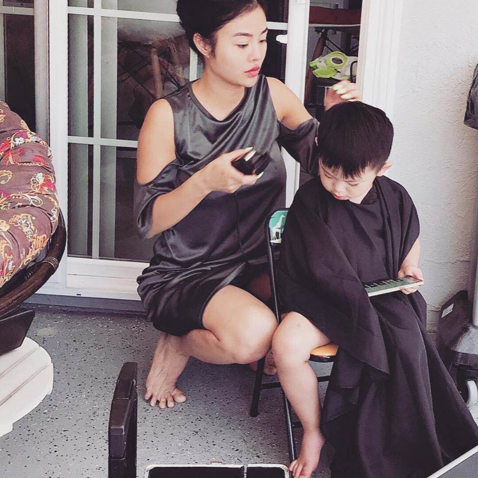 Một thời lấy đại gia, amp;#34;Hoa hậu ăn chơiamp;#34; Julia Hồ giờ đơn thân, cả ngày ở nhà chăm con - 8