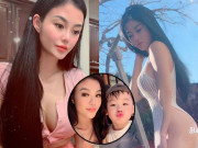 Làm mẹ - Một thời lấy đại gia, "Hoa hậu ăn chơi" Julia Hồ giờ đơn thân, cả ngày ở nhà chăm con