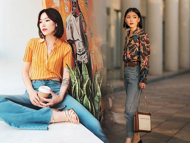 Không muốn quần jeans nhấn chìm hình ảnh xinh đẹp, nàng công sở nhất định phải biết 3 tips này