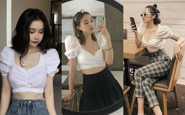 Bộ sưu tập áo chỉ bằng 1 gang tay cực gợi cảm của Elly Trần và dàn mỹ nhân Việt - 11