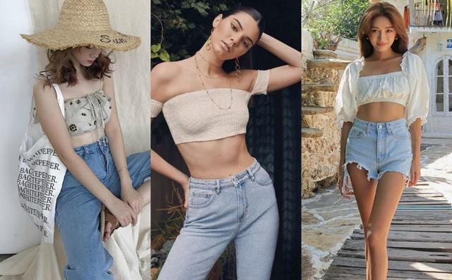 Bộ sưu tập áo chỉ bằng 1 gang tay cực gợi cảm của Elly Trần và dàn mỹ nhân Việt - 2