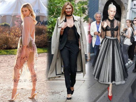 Bộ sưu tập váy trong suốt của nàng "chị em bạn dâu" con gái Tổng thống Trump