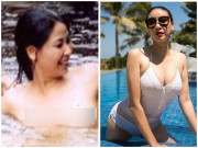 Làm mẹ - Hoa hậu Việt Nam đóng cảnh "nóng" từ tuổi 15, chẳng ai ngờ khi làm mẹ lại thế này!