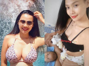 Làm mẹ - Nữ MC tuyển chồng bức xúc vì bầu sữa "mẹ cho con bú" bị lấy quảng cáo thuốc nở ngực