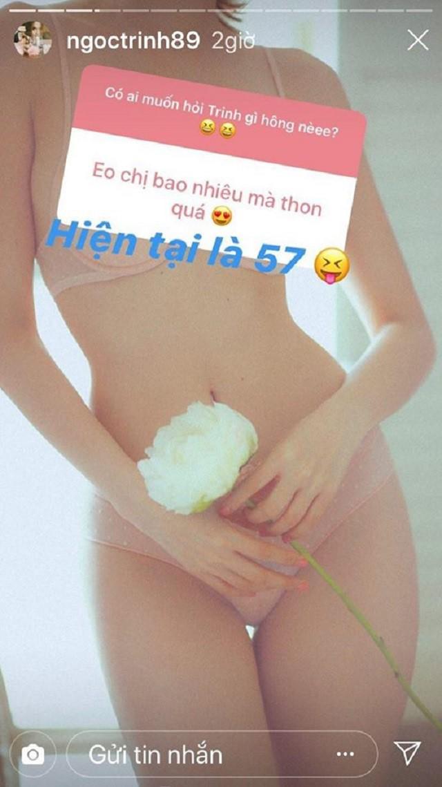 Lâu lắm rồi Ngọc Trinh mới khoe eo gợi cảm đến vậy: Đẳng cấp “nữ hoàng” đích thị là đây - 2