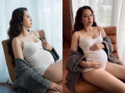 Giải trí - Siêu mẫu Ngọc Thạch mang thai ở tuần 37 vẫn sướng như tiên, mong "đẻ nhanh cho đỡ rảnh"