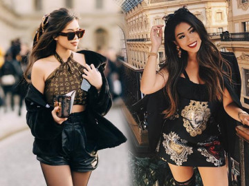 Em chồng Hà Tăng - Rich Kid có kỹ năng phối đồ với gam đen cao tay hơn chị dâu