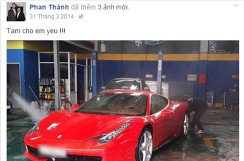 Có thể thấy chỉ trong vòng chưa đầy 1 tháng, Phan Thành đã bỏ ra số tiền lên đến hơn 40 tỷ đồng chỉ để mua xe.
