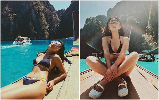 Hè chưa tới mà mỹ nhân Việt đua nhau diện bikini khoe eo thon ngực khủng amp;#34;rần rầnamp;#34; đây này - 9