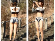 Tin tức - Mặc đồ rách rưới hở hết nội y đi leo núi, cô gái khiến người xung quanh sốc nặng