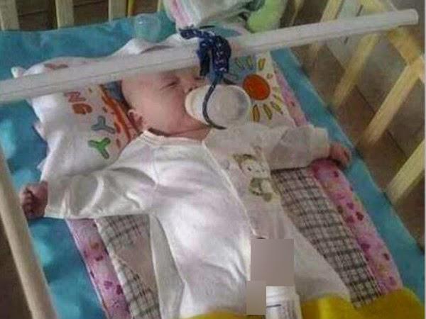 Bố trẻ dán con vào tường để chơi game bị vợ phát hiện và cái kết amp;#34;cay đắngamp;#34; - 6