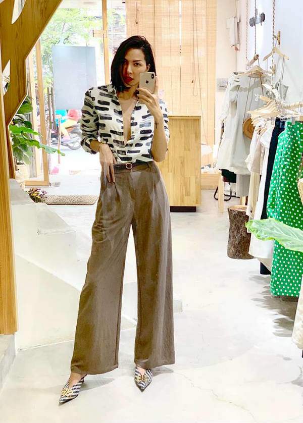 Thổi bùng trào lưu sơ mi buông cúc là Kỳ Duyên, nhưng mặc đẹp tinh tế lại là Bích Phương - 7