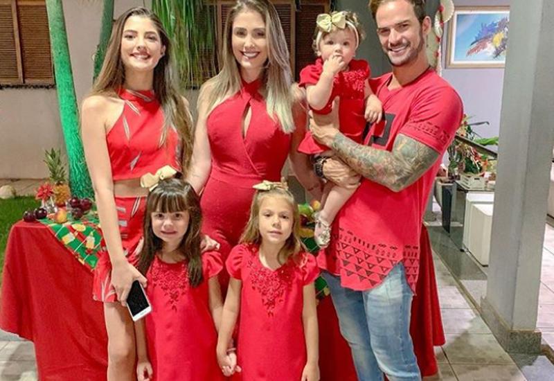 Cặp đôi Thais Machado và Rodrigo Carvalho có lần lượt 4 cô con gái: con gái lớn là Geovanna, 15 tuổi, Valentina, 4 tuổi và 2 cô con gái khác (chưa biết tên).
