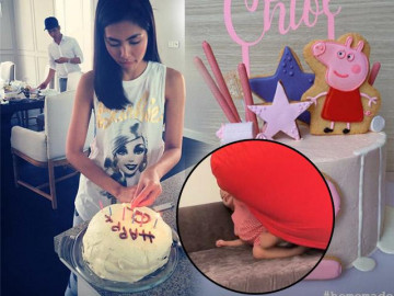 Con 2 tuổi đòi bánh sinh nhật, thành quả của Hà Tăng khiến dân tình nhớ “thảm họa” năm nào